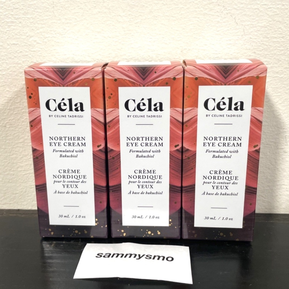 CELA Northern Eye Cream w/ Bakuchiol For Anti-Aging- 30ml/1 oz x3